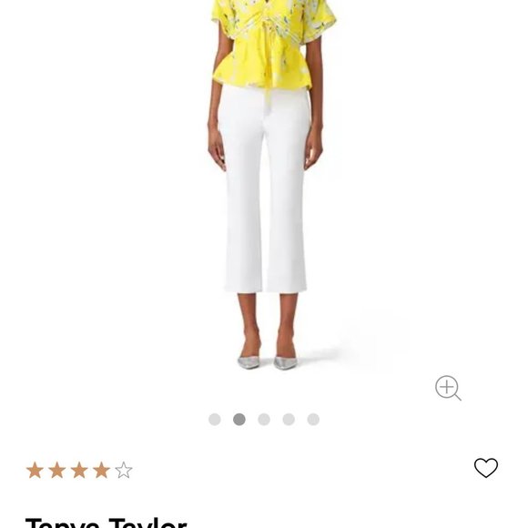 tanya taylor yellow blouse - Picture 6 of 7